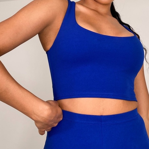 PRETTY LITTLE THING Crobat Crop Top Bike Short Set - Picture 3 of 8